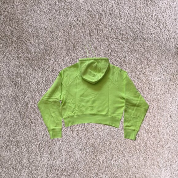 ๐ UGG Neon Yellow Cropped Hoodie โ Size S - Picture 6 of 6